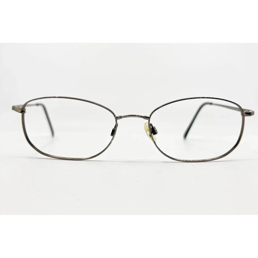 Calvin Klein Eyeglasses Frames Mens Dk Pewter Oval 2500A 033 54-18-145
